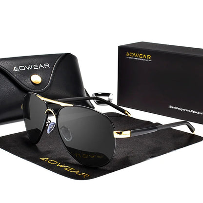 Aowear polarized sunglasses driving fishing travel outdoor use