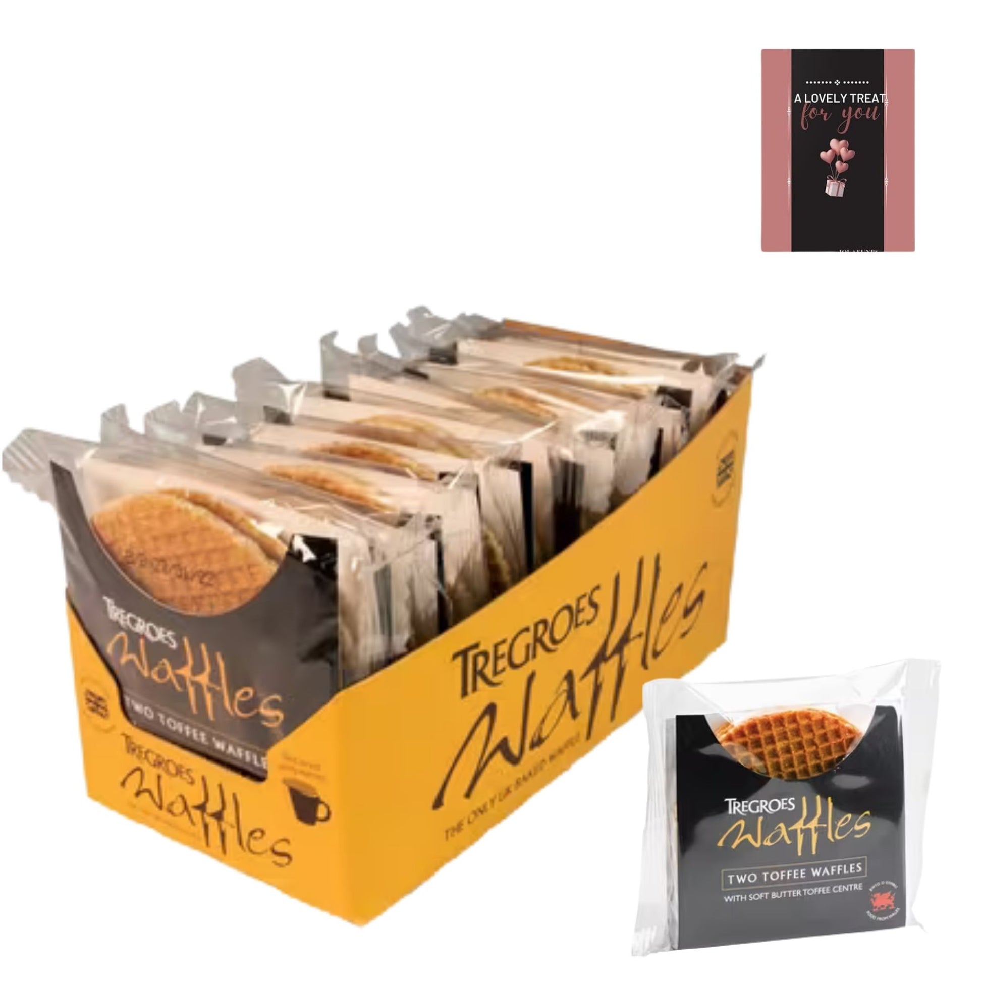 Tregroes toffee waffles two pack
