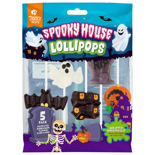 Bubblegum flavoured spooky monster lollipop