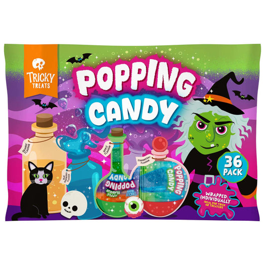 Tricky Treats Popping Candy multipack 36 pack Halloween sweets