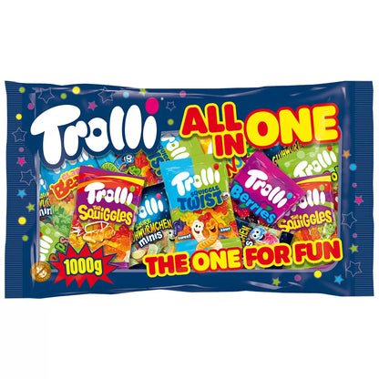 Trolli All in One Sweet Mix 1kg gummy party sweets
