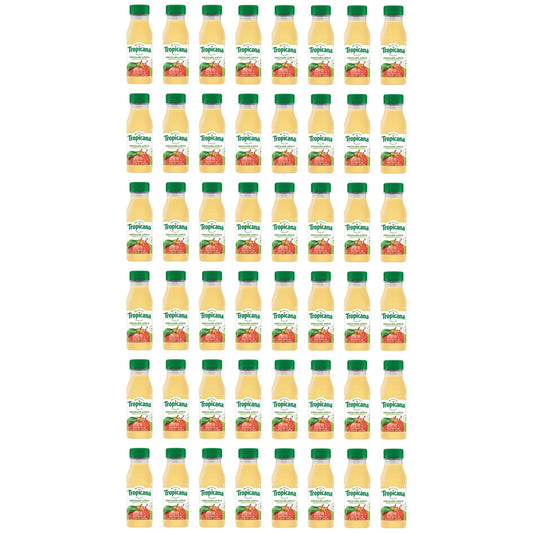 Tropicana apple juice bottles in a bulk pack