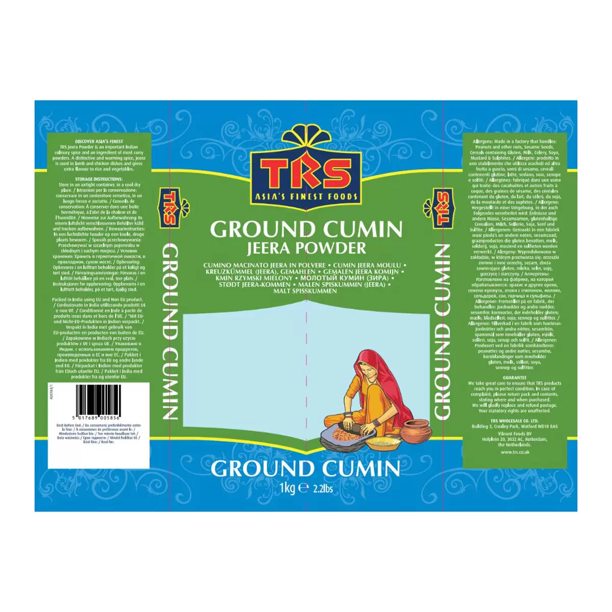 TRS Ground Cumin premium quality spice for cooking and seasoning