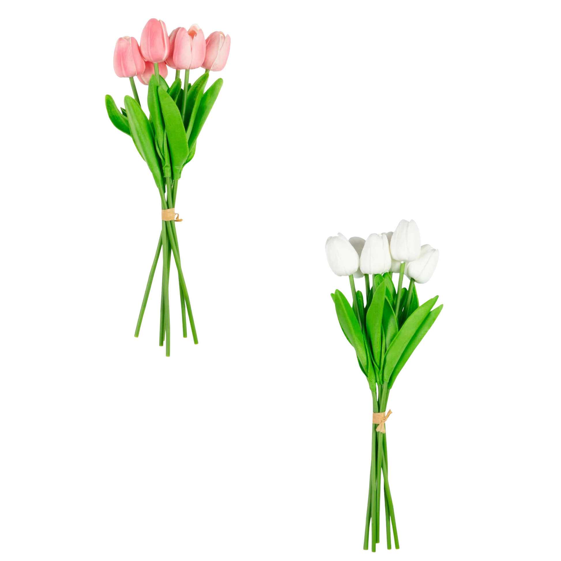 Vibrant tulip bunch decorative flowers for home