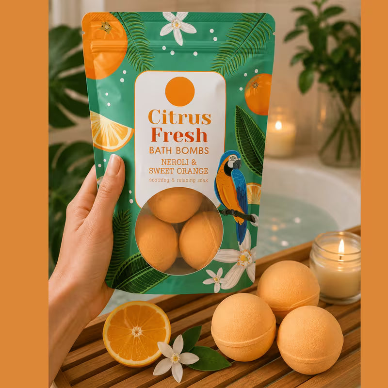 Neroli bath powder bulk supply