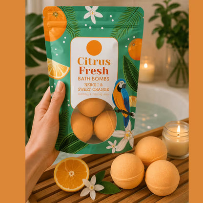Neroli bath powder bulk supply