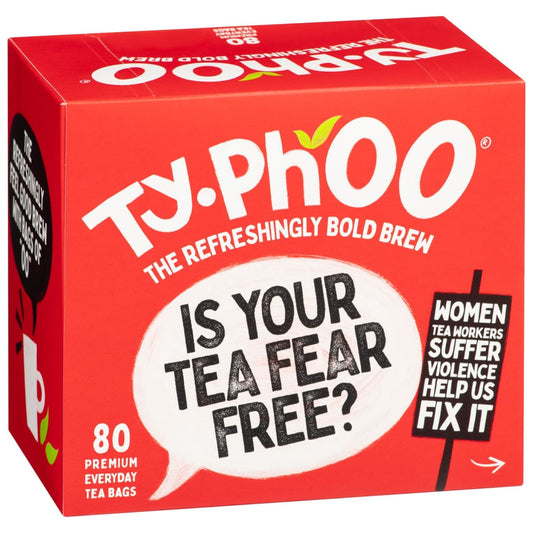 Typhoo Premium Tea Bags 80pk – refreshingly bold everyday tea