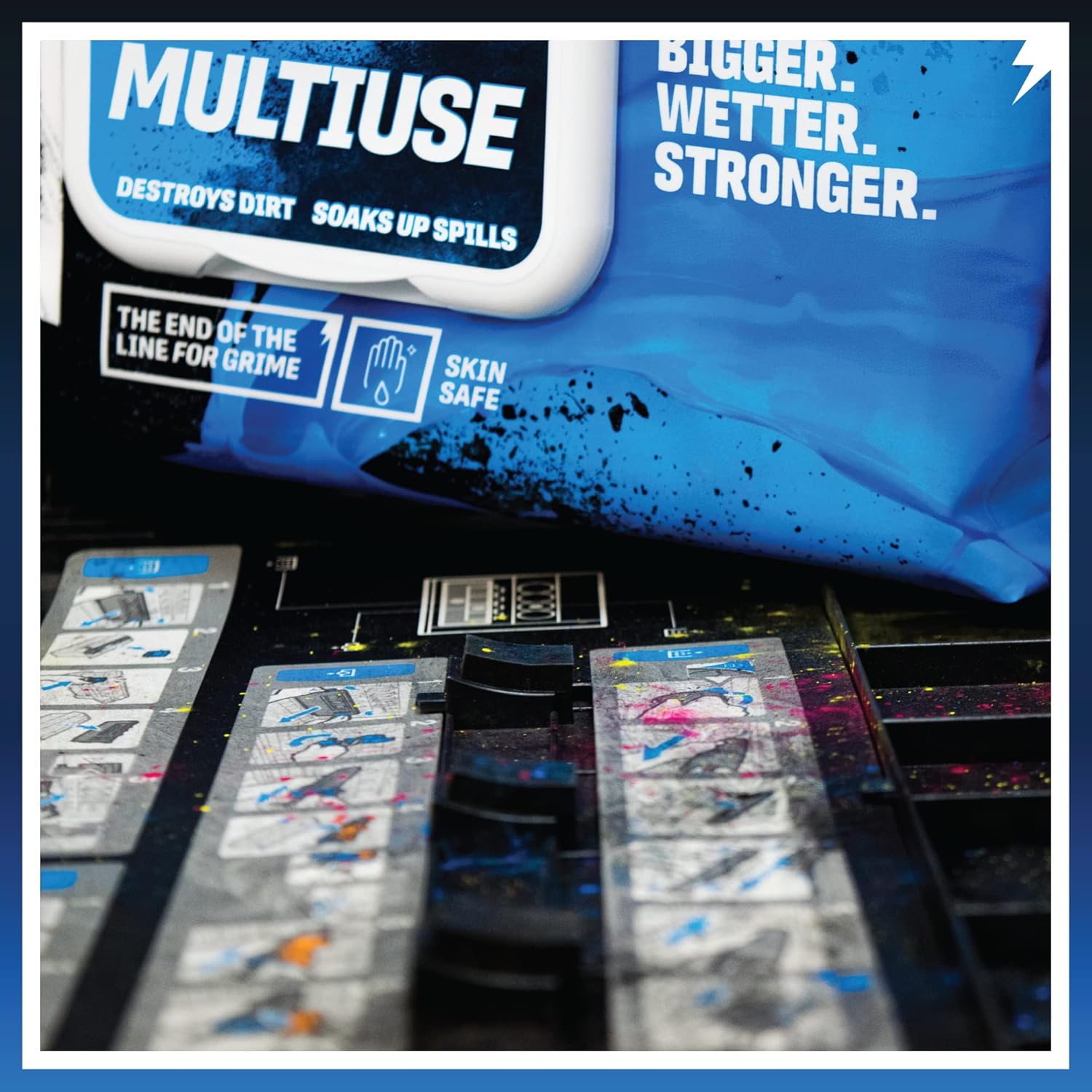 UltraGrime PRO Wet Wipes Edges