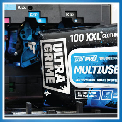 UltraGrime PRO Wet Wipes Thick Wipes