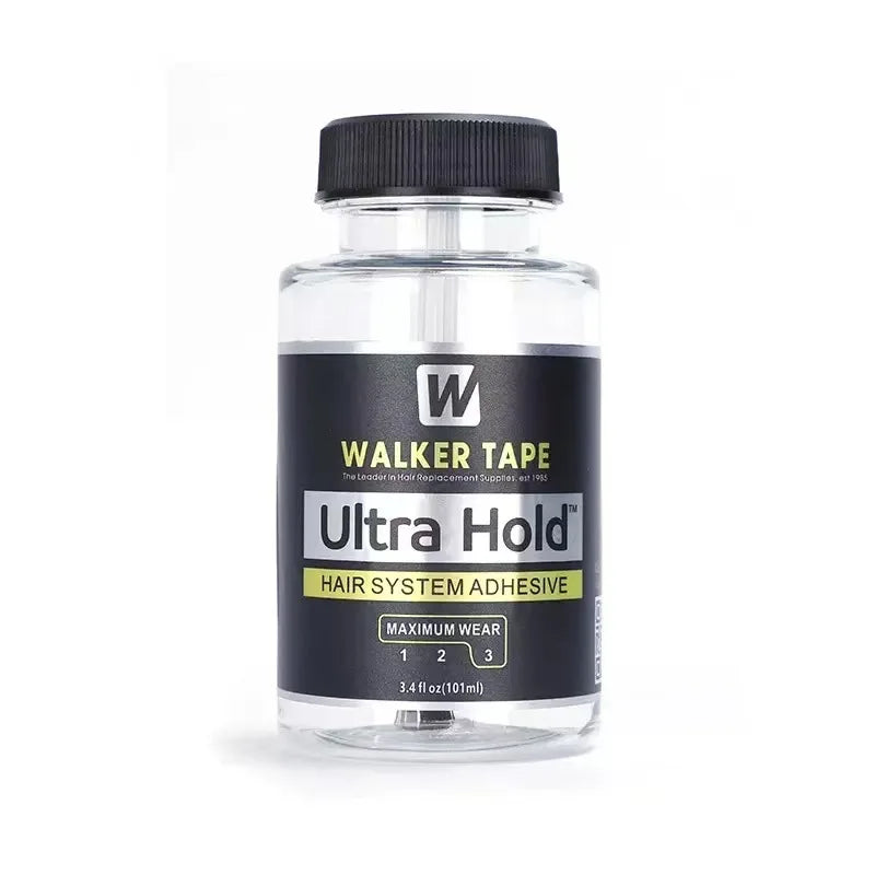 Ultra hold hair glue set with professional solvent cleaner