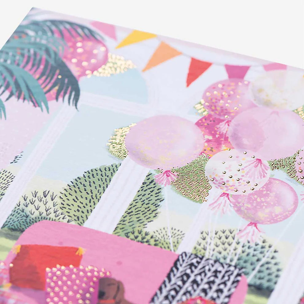Fun and unique blank birthday card from our birthday card greeting cards range, ideal for trend birthday card ideas