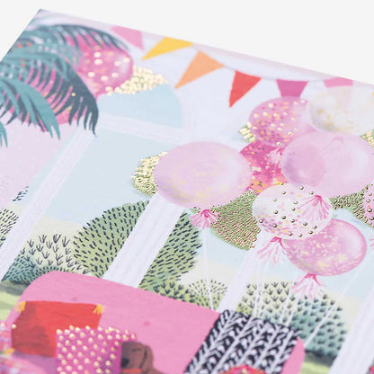 Fun and unique blank birthday card from our birthday card greeting cards range, ideal for trend birthday card ideas