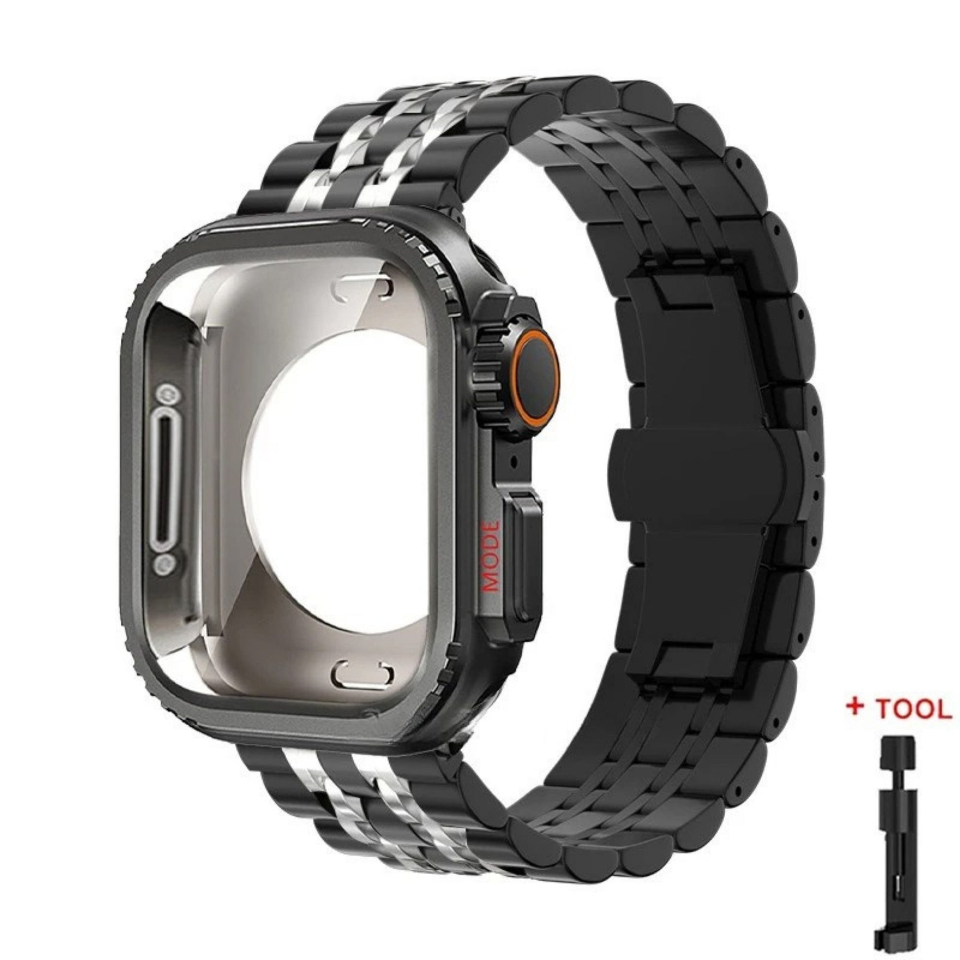 Stylish metal Apple Watch wristband with premium finish