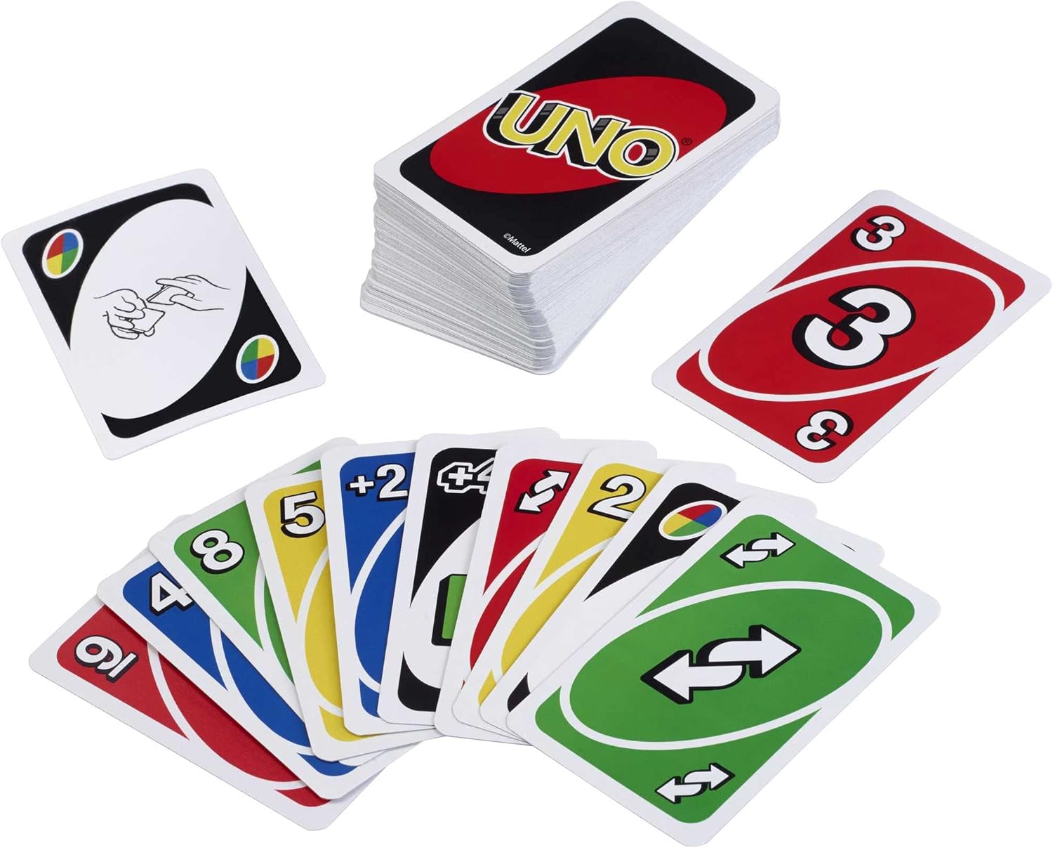 travel friendly uno card set by mattel