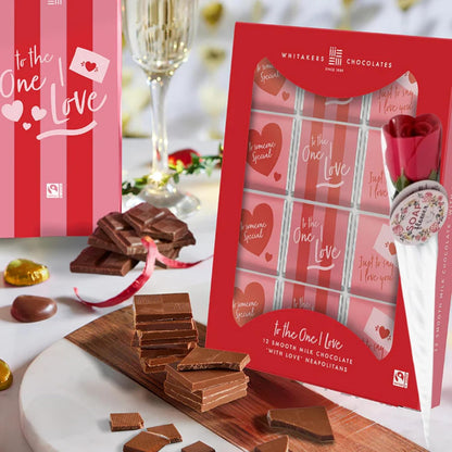 Elegant and beautifully presented chocolate gift set