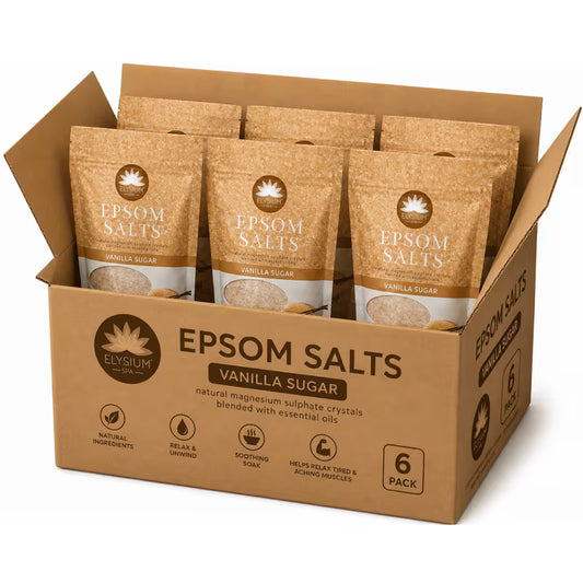 Spa Vanilla Sugar Epsom Bath Salts 6 x 450g