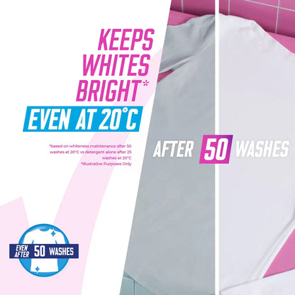 Convenient Vanish Gold Crystal White powder, effective in cold washes