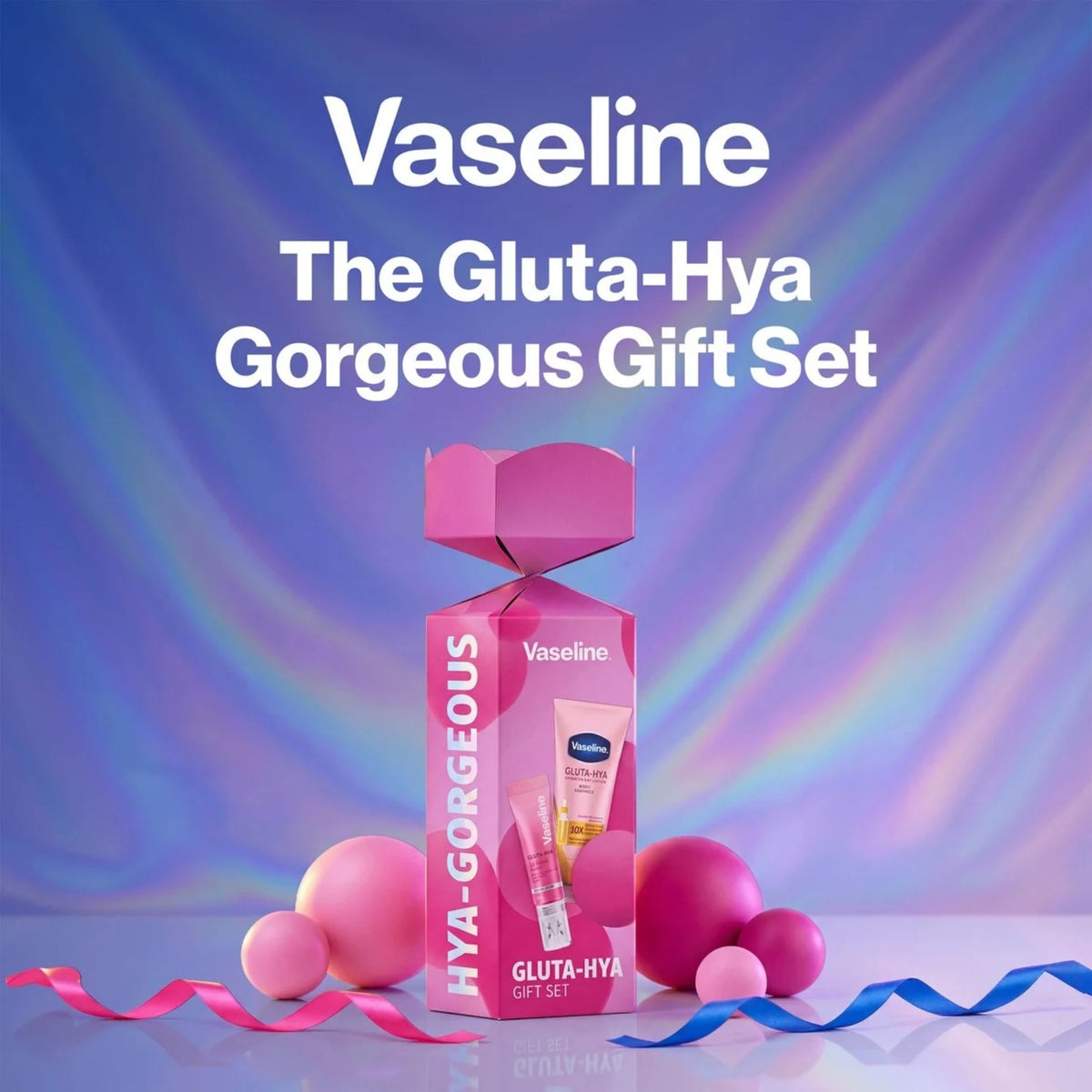 Vaseline Gluta-Hya body moisturiser for radiant-looking skin