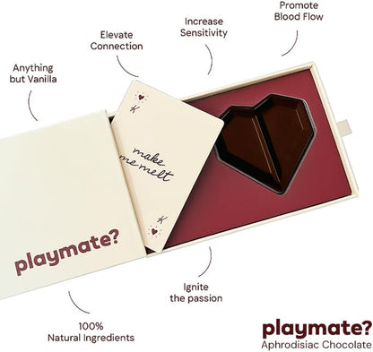 Dark chocolates infused with clinically proven aphrodisiac ingredients