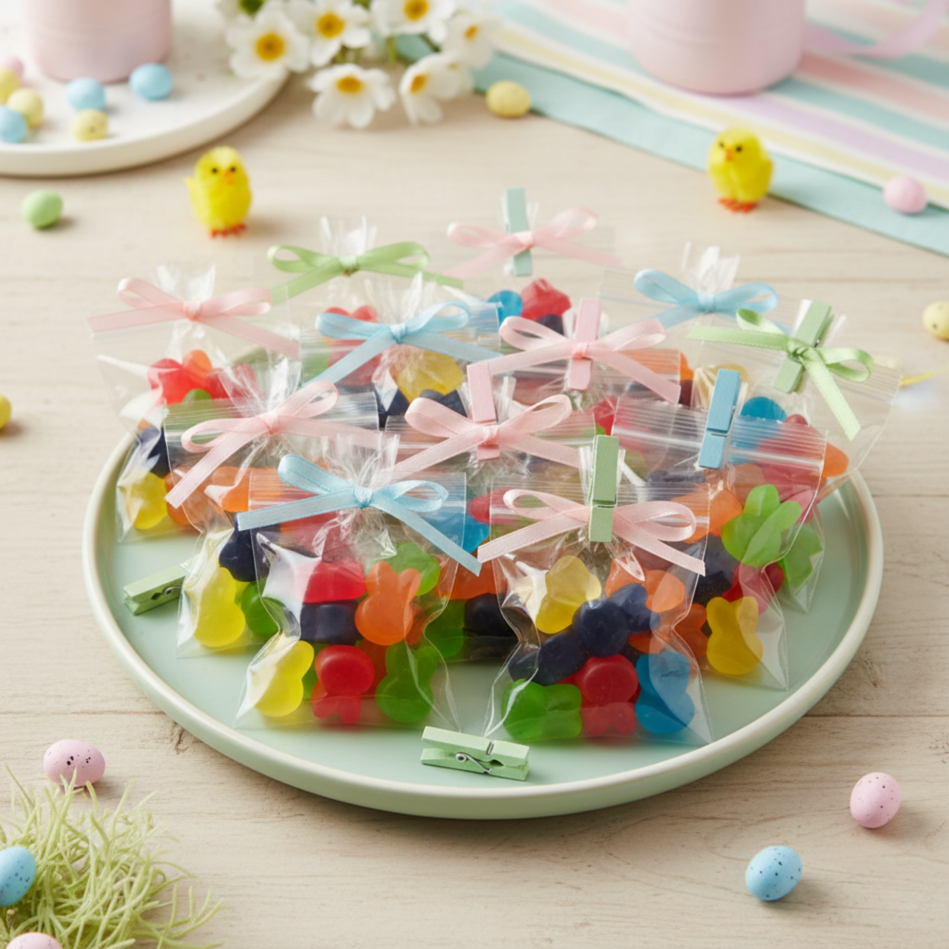 Soft and chewy fruity jelly sweets for all ages