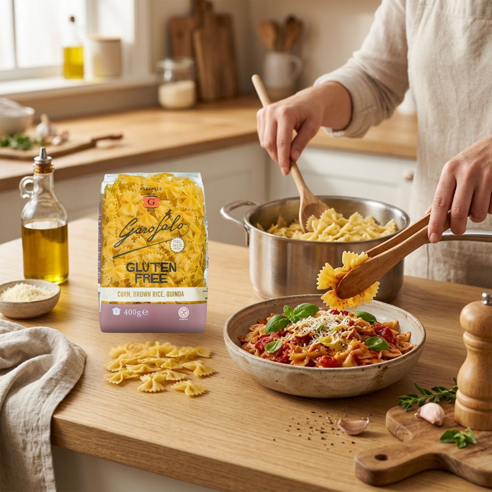 Traditional Italian pasta alternative