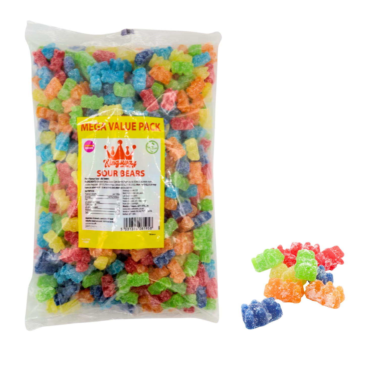 Gelatine-free, gluten-free, and vegetarian-friendly