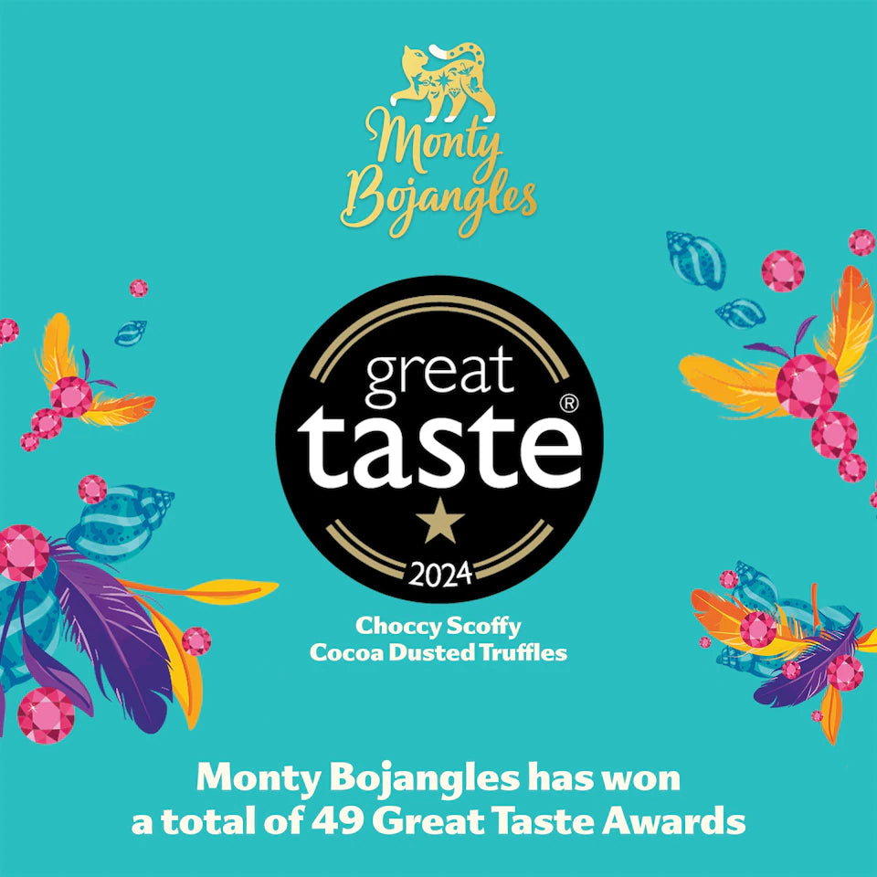 Vegetarian-friendly cocoa-dusted truffles