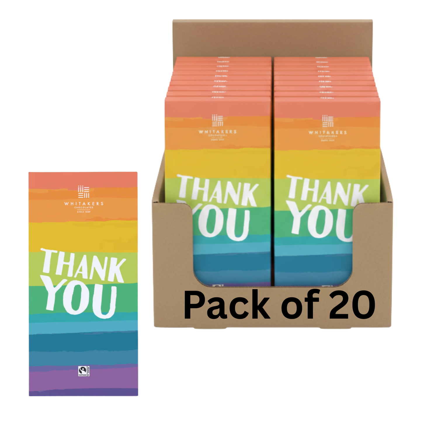 Vegetarian and gluten-free chocolate for gifting