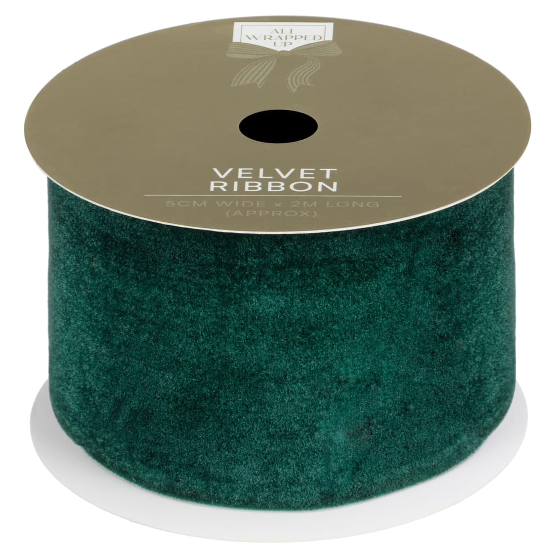 Luxury soft velvet ribbon in Blush, Red, Dark Red, and Green