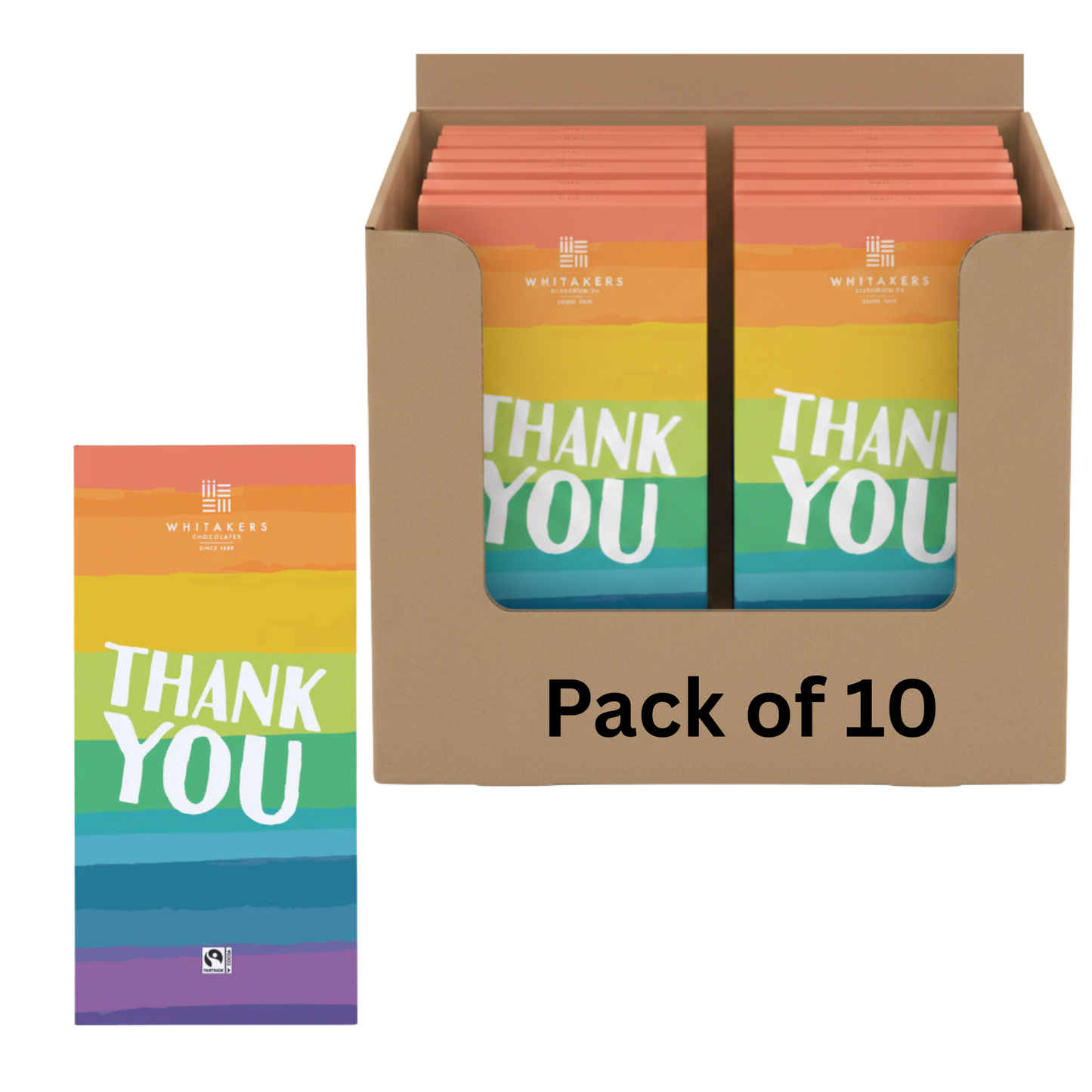 Smooth and rich milk chocolate inside the 90g bar