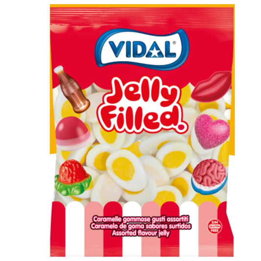 Vidal Jelly Filled Boiled Eggs 1kg fruit flavoured sweets