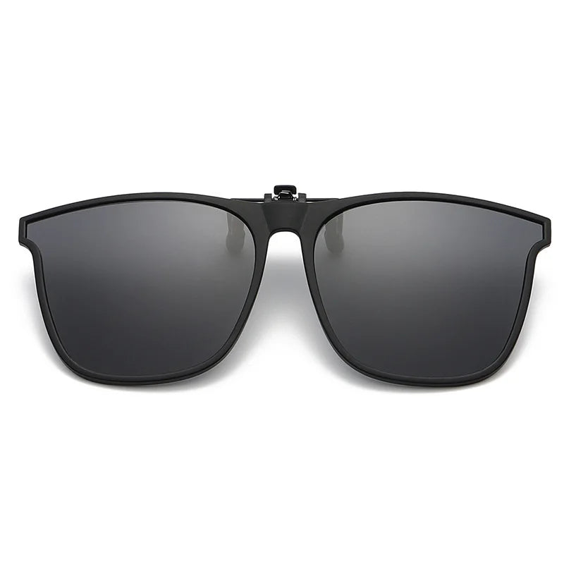 Polarized clip on glasses CE certified mirror lens unisex