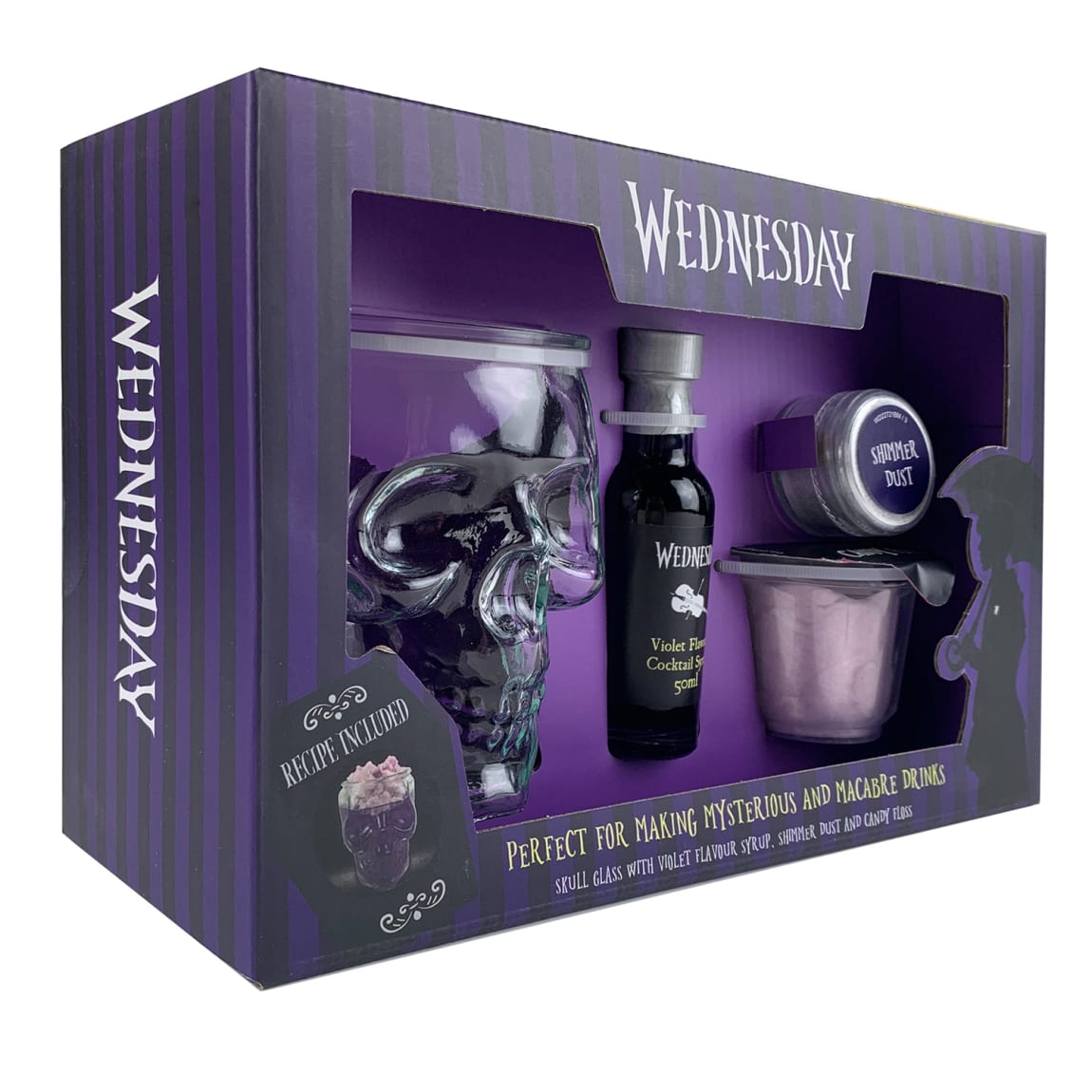 Nevermore Academy themed violet potion kit for fans