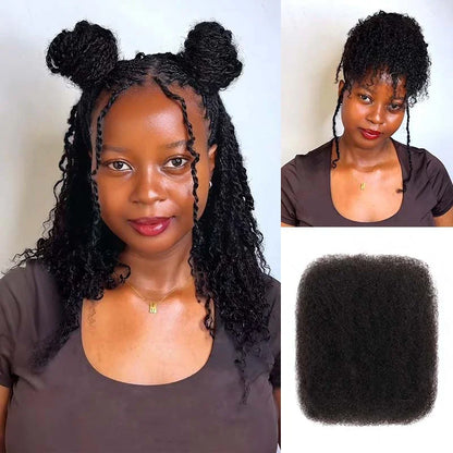 50g unprocessed virgin human braiding hair