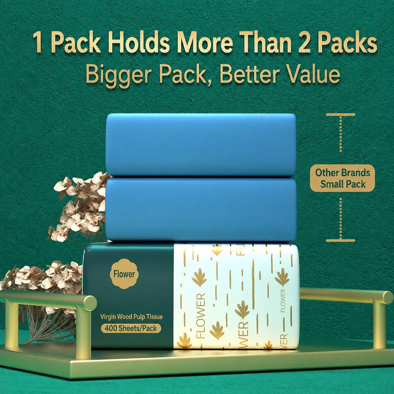Virgin wood pulp paper tissue for daily use