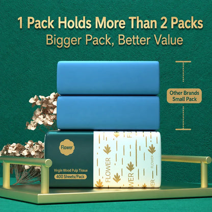 Virgin wood pulp paper tissue for daily use