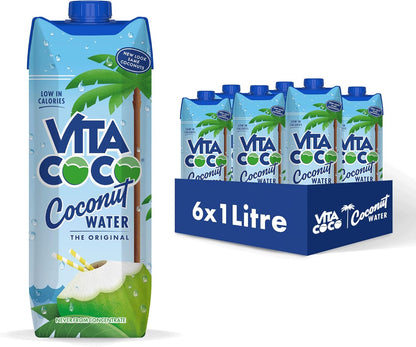 vita coco coconut water 6 x 1l multipack