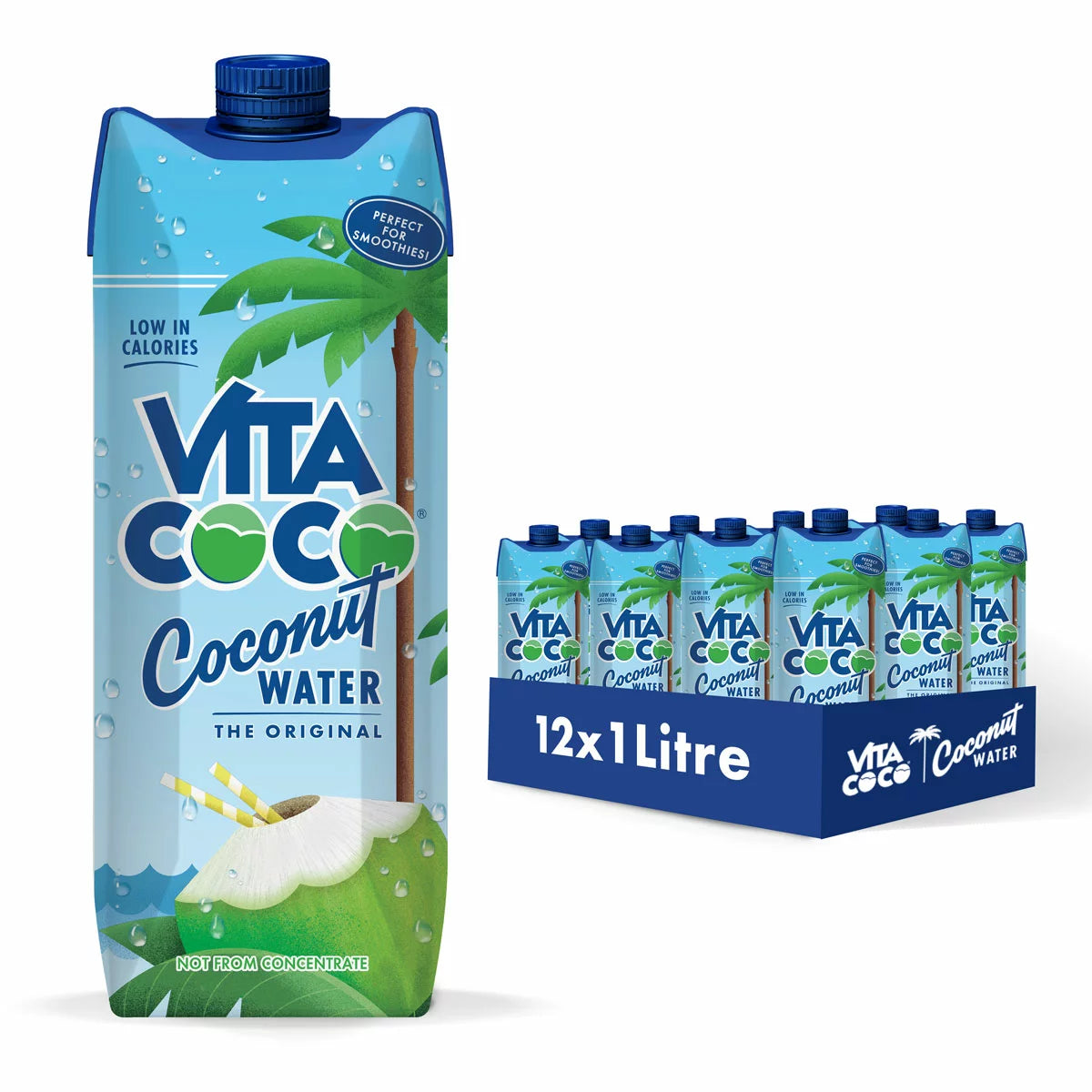 Vita Coco Coconut Water 12 x 1L