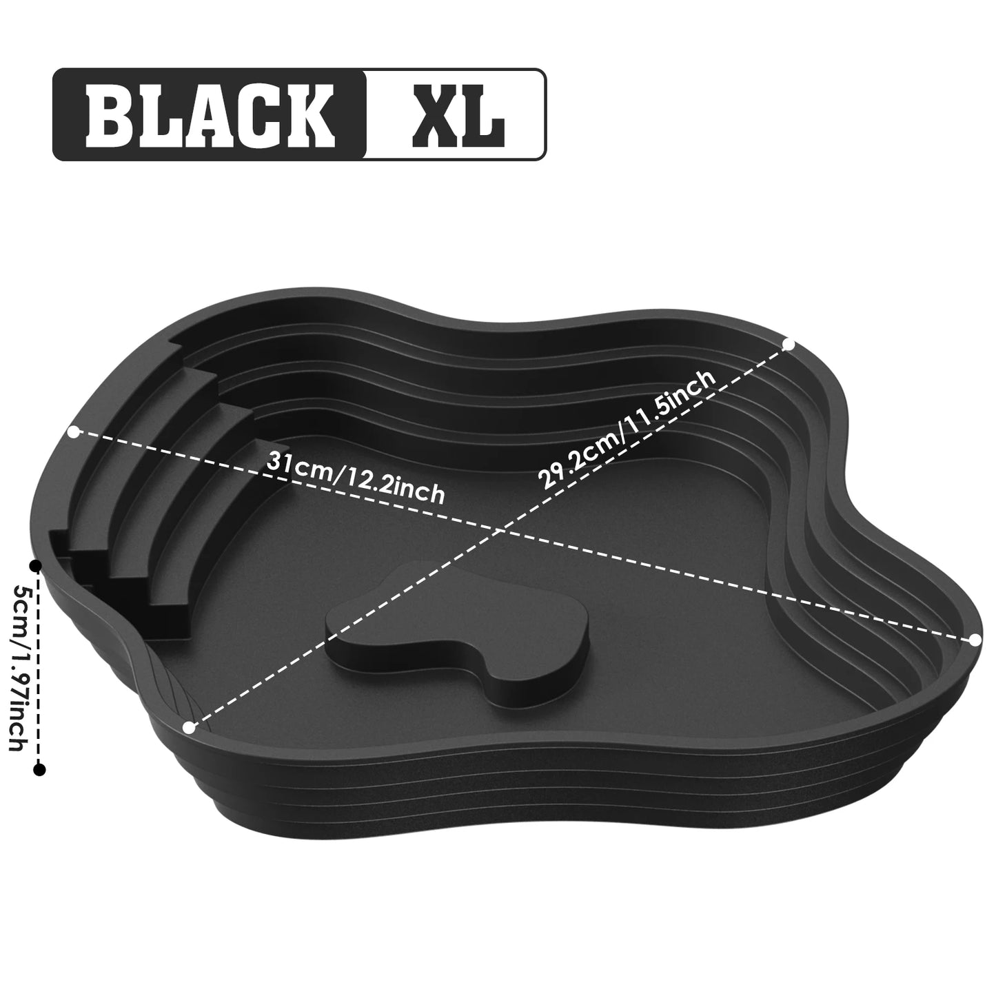 Vivarium water bowl for amphibians and reptiles