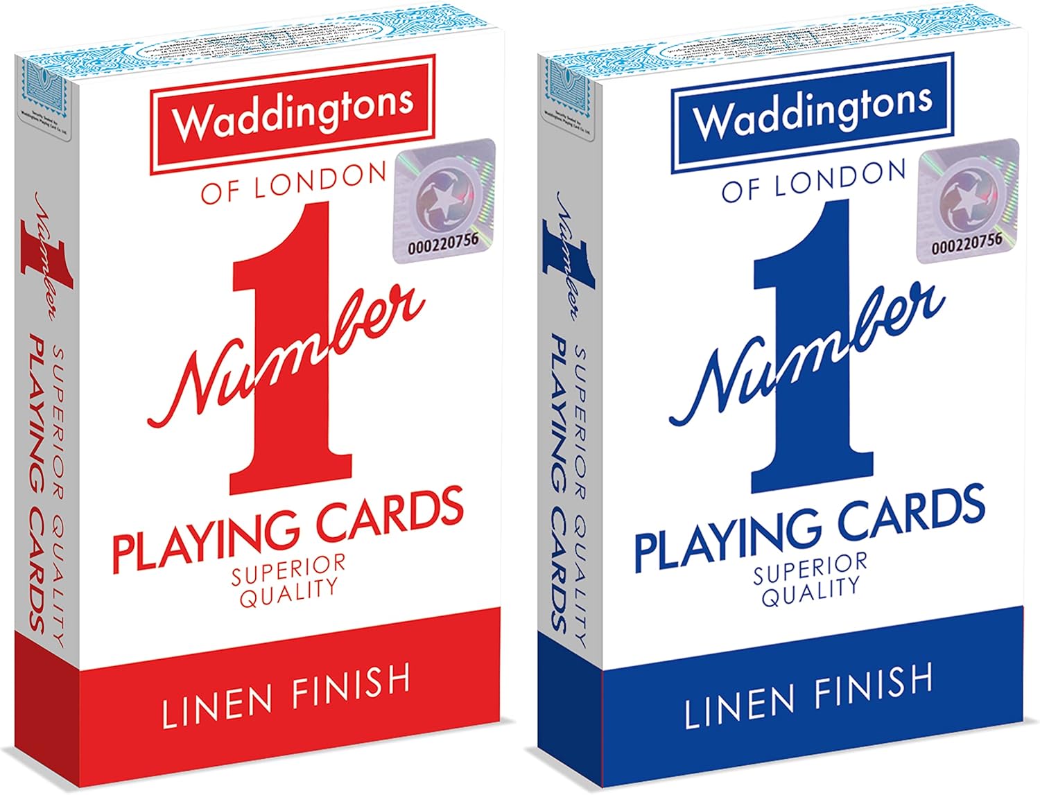 waddingtons number 1 playing cards classic deck