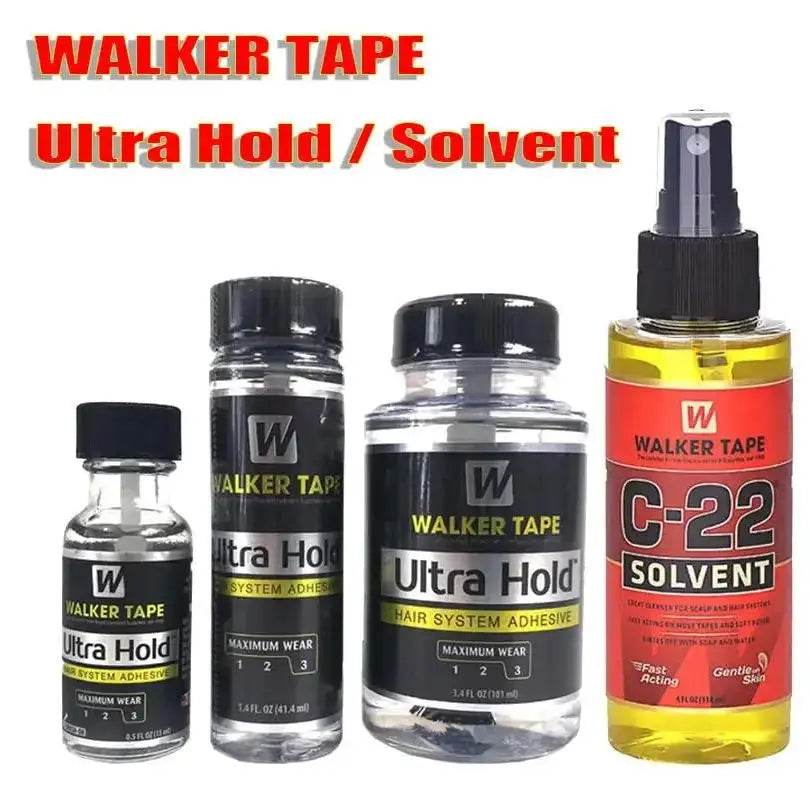 Strong lace wig glue and solvent remover kit for hair systems