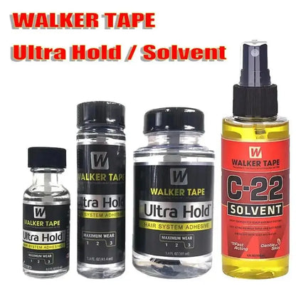 Strong lace wig glue and solvent remover kit for hair systems