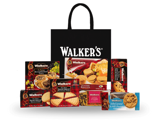 Walkers Aberlour Gift Bag with premium shortbread and biscuits