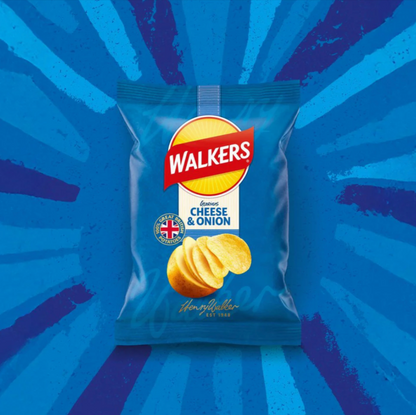 Vegetarian-friendly crisps with no MSG or artificial colours