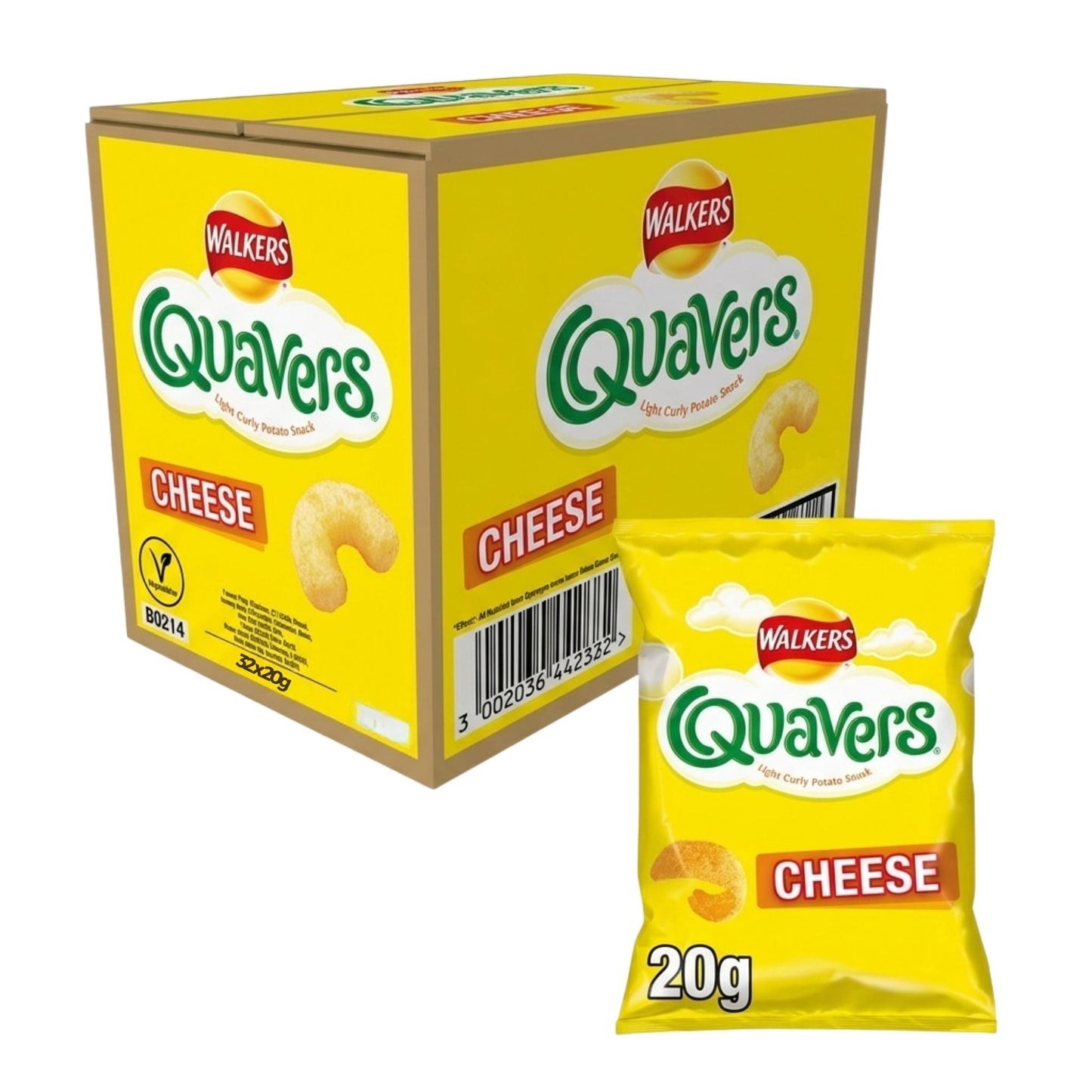 Walkers Cheese Quavers 20g grab bag