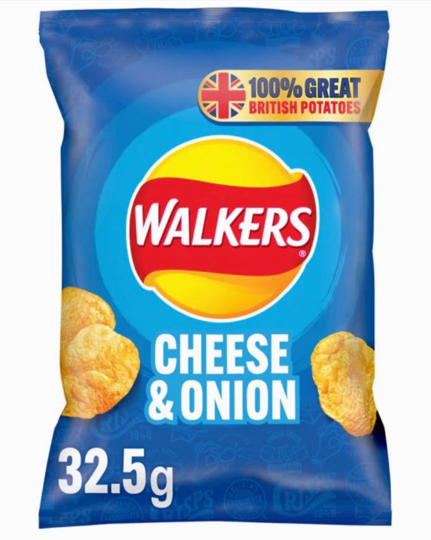Classic crisp snack made from 100% British potatoes