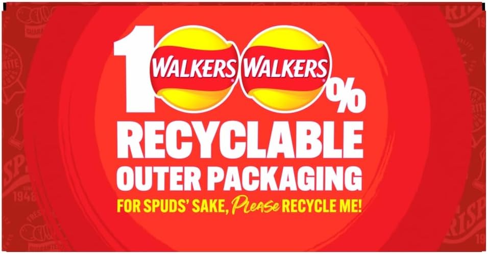 Walkers Classic Variety Crisps Multipack with 20 bags of popular flavours
