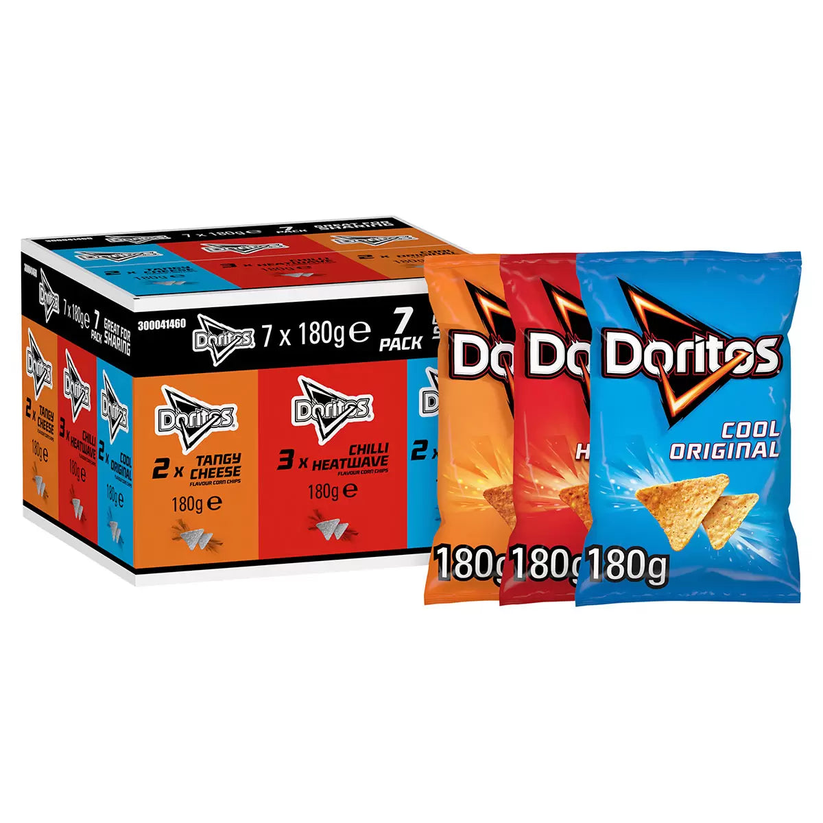 Doritos tortilla chips variety box for sharing