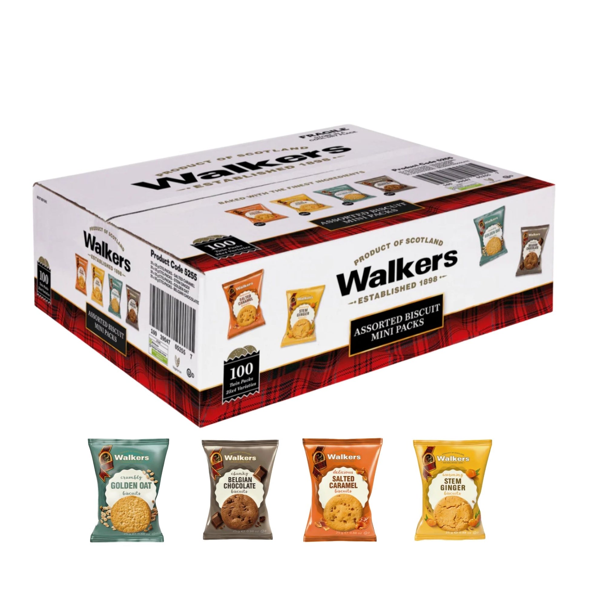 Individually wrapped biscuit packs for catering and hospitality