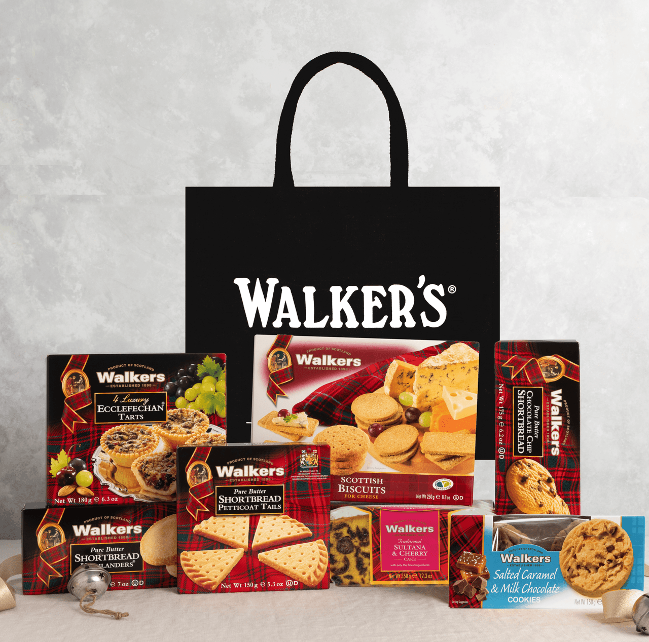 Premium Walker’s Scottish shortbread and biscuit collection for sharing